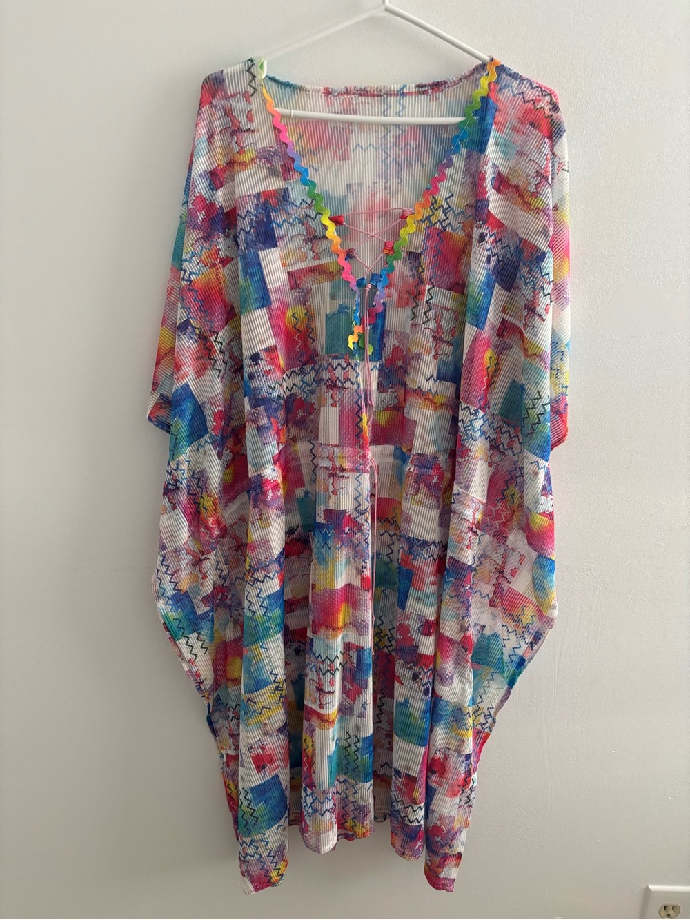 3 for $15 😍 Swimsuit Coverup Abstract Print Kimono Cover-Up